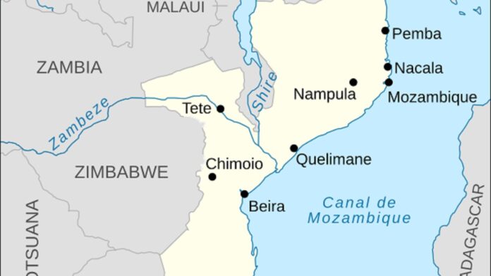 Mozambique carte