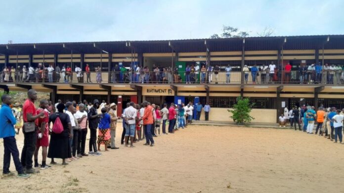 Vote au Gabon