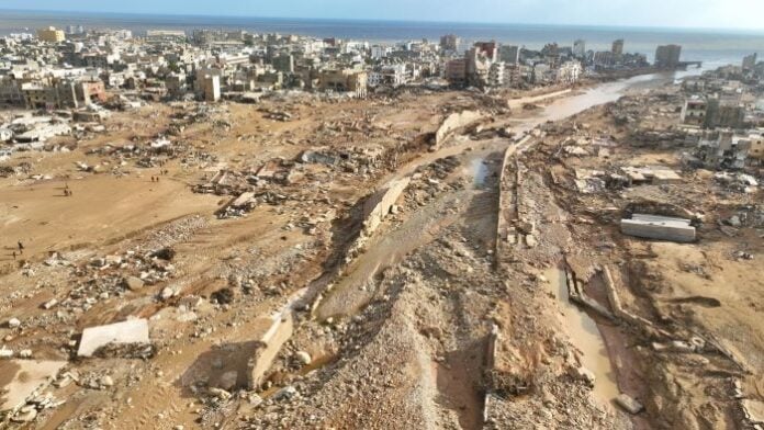 La ville de Derna, en Libye