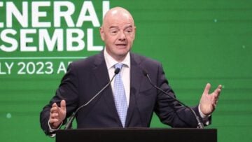 Racisme dans le football : le Real Madrid met l’Espagne et l’Europe sous pression Gianni Infantino, président de la FIFA