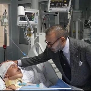 Mohammed VI au chevet des malades