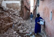 Dégâts causés par le séisme au Maroc