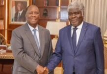 Côte d’Ivoire, Robert Beugré Mambé nommé PM : que mijote Ouattara ? Alassane Ouattara et Robert Beugré Mambé
