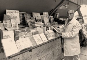 Bouquinistes parisiens Sept 23 Elisabeth et Mustapha Saha