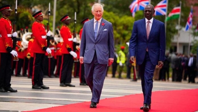 Le roi Charles II et le Président William Ruto