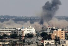 Bombardements à Gaza