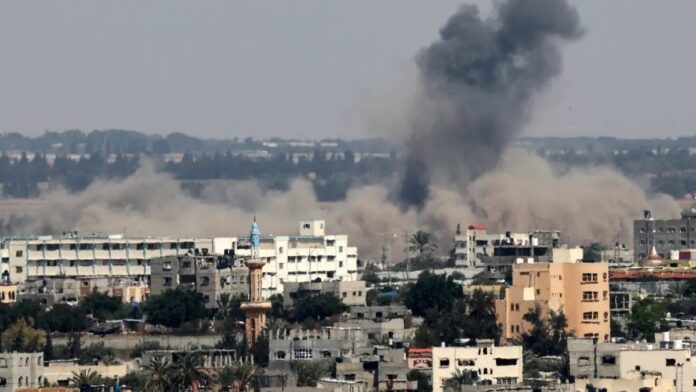 Bombardements à Gaza