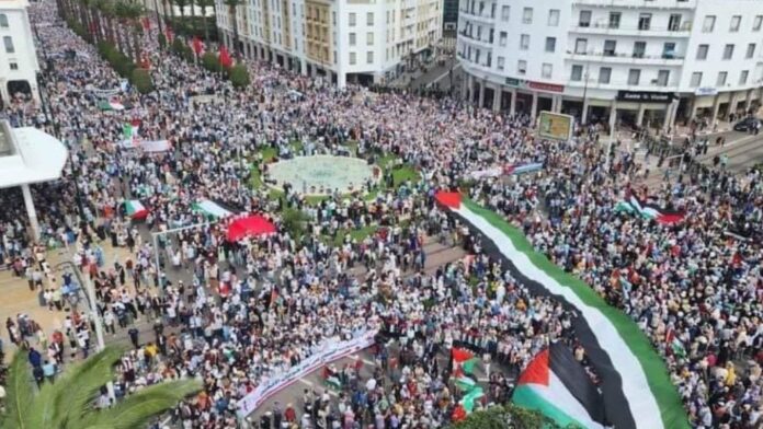 Marche de solidarité avec la Palestine