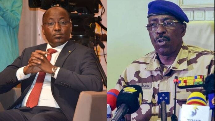 Haliki Choua Mahamat et le général Daoud Yaya Brahim