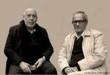 Le colosse Abdelkader Retnani quitte sa montagne éditoriale ABDELKADER RETNANI ET MUSTAPHA SAHA. PARIS. MARS 2022. NB 02 (1)