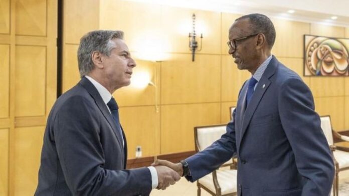 Antony Blinken et Paul Kagame