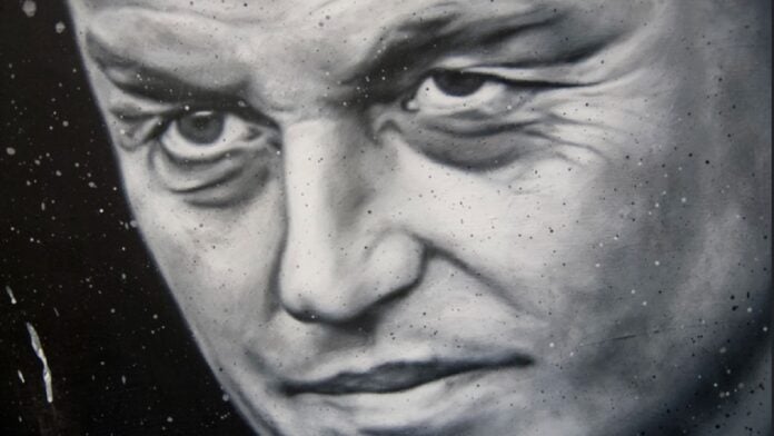 Geert Wilders, painted portrait @Thierry Ehrmann