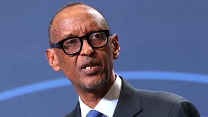 Le Président rwandais, Paul Kagame