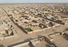 La ville de Kidal au Mali