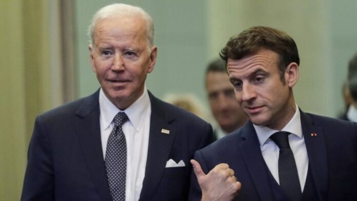 Joe Biden et Emmanuel Macron