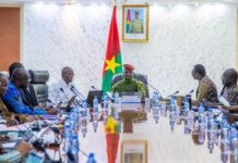 Conseil des ministres au Burkina Faso