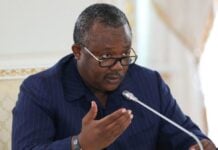 Le Président bissau-guinéen, UUmaro Sissoco Embalo