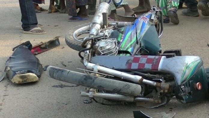 Accident de moto Jakarta