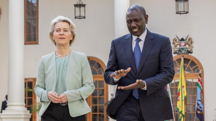 Ursula von der Leyen et William Ruto