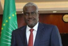 Moussa Faki Mahamat, Président de la Commission de l'Union africaine