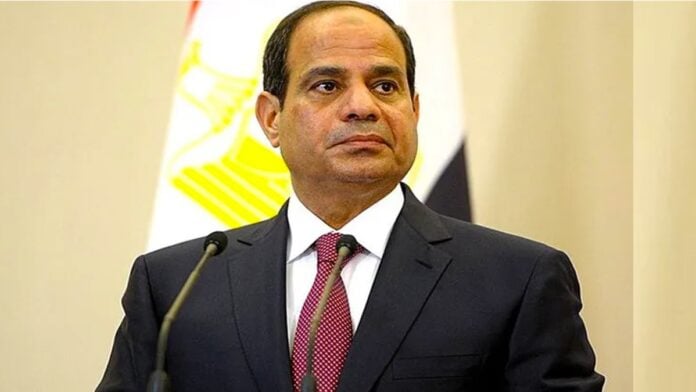 Le Président d’Égypte, Abdel Fattah al-Sissi