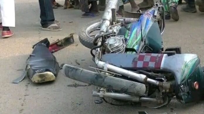 Accident de moto