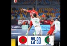 handball Algérie Maroc