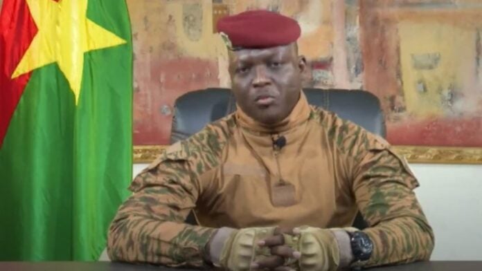 Ibrahim Traoré, président de la Transition du Burkina Faso