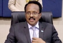 Le Président de la Somalie, Mohamed Abdullahi