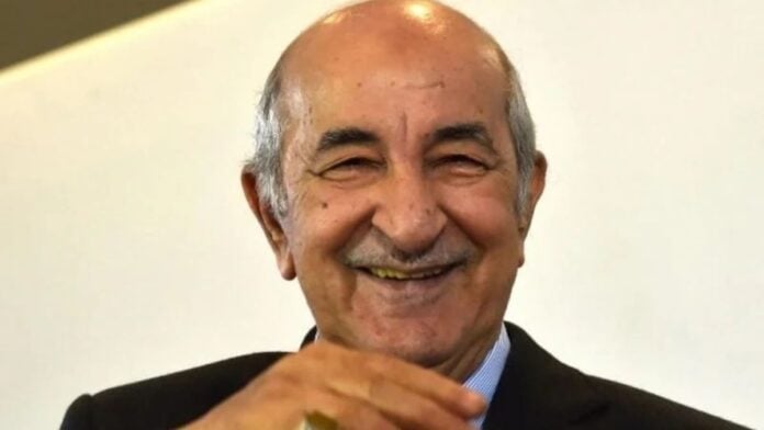 Le Président algérien, Abdelmadjid Tebboune