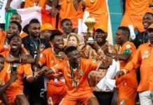 L'équipe de Côte d'Ivoire, championne d'Afrique