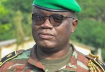 Le général Fructueux Gbaguidi, chef d'état-major de l'armée béninoise