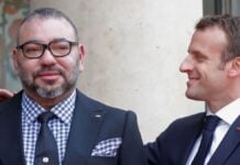 Le roi Mohammed VI reçu par le Président Emmanuel Macron