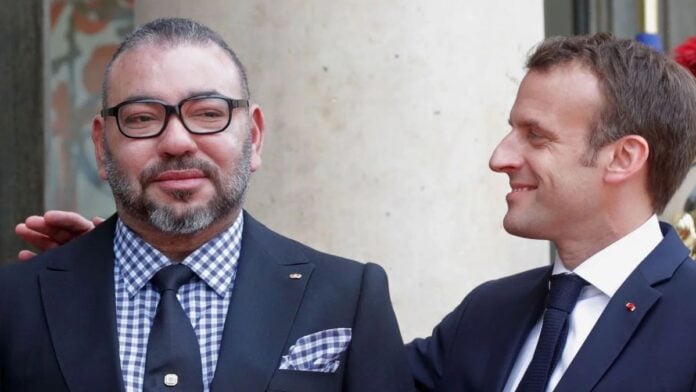 Le roi Mohammed VI reçu par le Président Emmanuel Macron