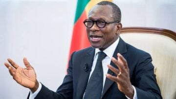 Le Président du Bénin, Patrice Talon