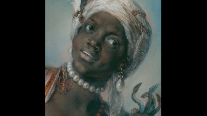 L'Afrique est une peinture en pastel sur papier réalisée par Rosalba Carriera (1675-1757) et conservée à la Gemäldegalerie Alte Meister de Dresde.
