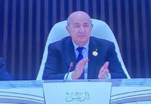 Le Président algérien, Abdelmadjid Tebboune au sommet du GECF