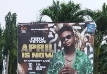 Côte d’Ivoire, Abidjan le 10 avril, concert de Fenu Yeton : naissance d’une étoile ! 
