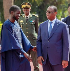 Diomaye Faye et Macky Sall