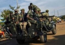 Des soldats congolais