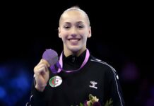 L’Algérienne Kaylia Nemour enchaine les médailles à Bakou ! Kaylia Nemour