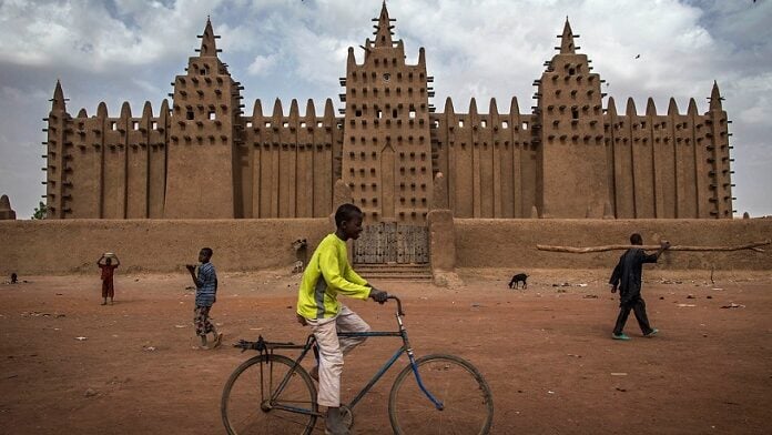 La Grande mosquée de Djenné, patrimoine mondial de l'UNESCO depuis 1988 Photo MINUSMA Marco Dormino