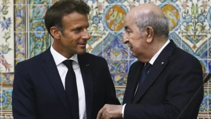 Emmanuel Macron et Abdelmadjid Tebboune