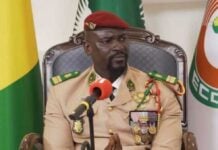 Mamady Doumbouya, président de la Transition de Guinée