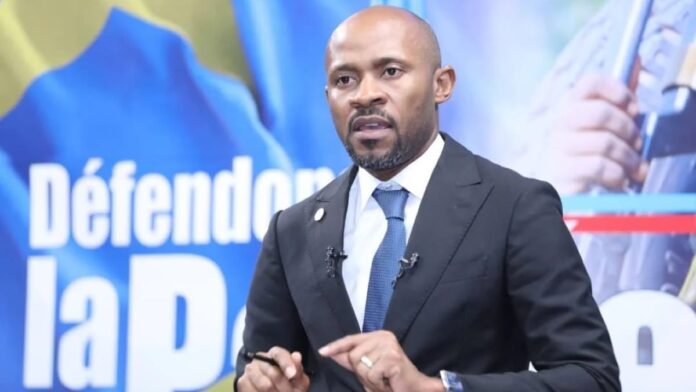 Patrick Muyaya, porte-parole du gouvernement de la RDC