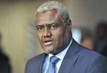 Moussa Faki Mahamat, président de la Commission de l'UA