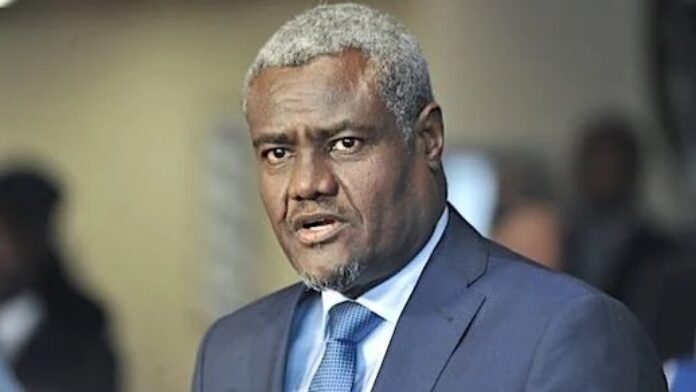 Moussa Faki Mahamat, président de la Commission de l'UA