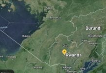 Rwanda 1994 : La commune de Giti, toujours sans plaidoyer ! GITI source google Earth