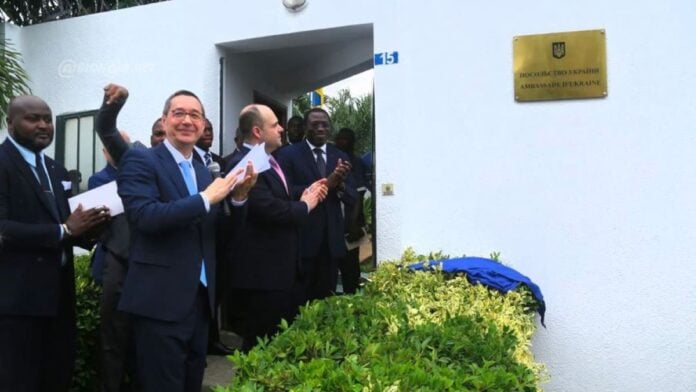 Ouverture officielle de l'ambassade d'Ukraine en Côte d'Ivoire