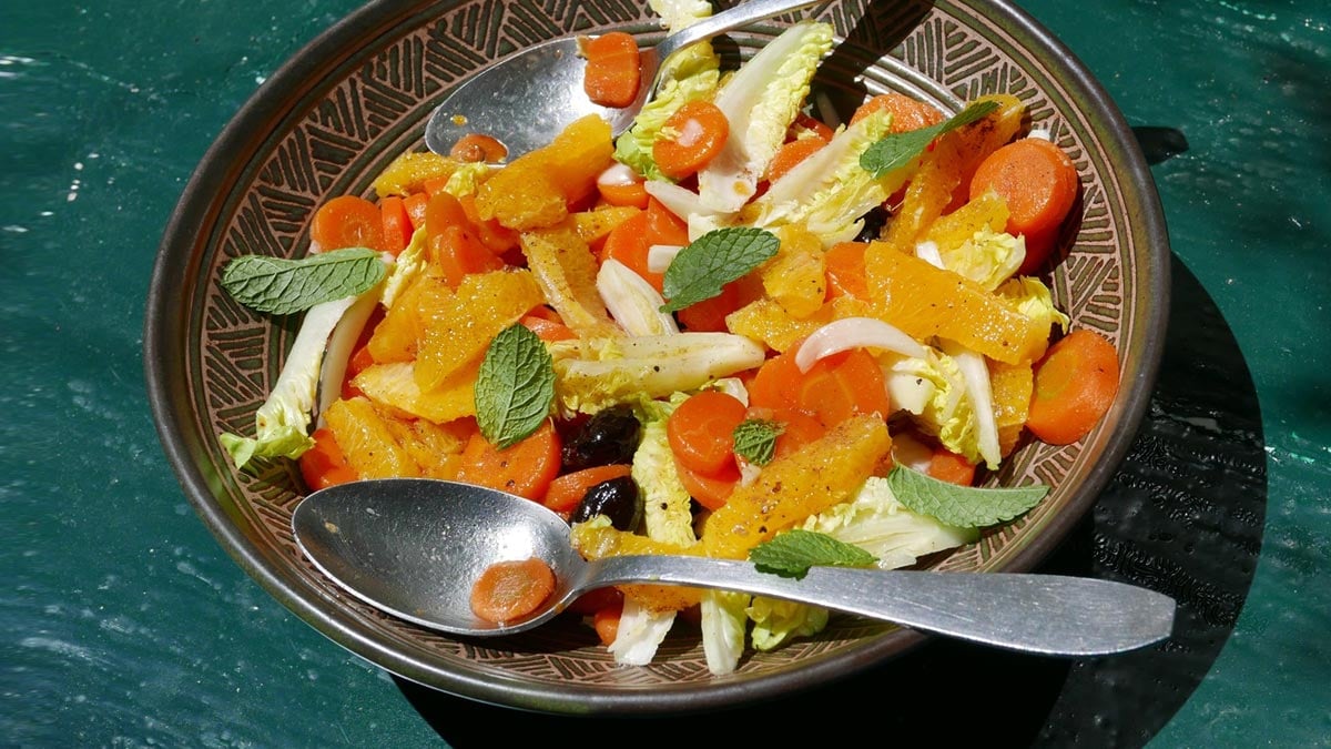 Une salade composée
